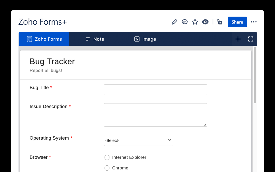 Zoho Forms+ for Confluence | Atlassian Marketplace
