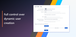Transfers and syncs user information from Identity Provider to JIRA during Single Sign-On