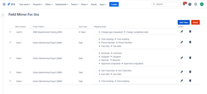 FMJ Config page