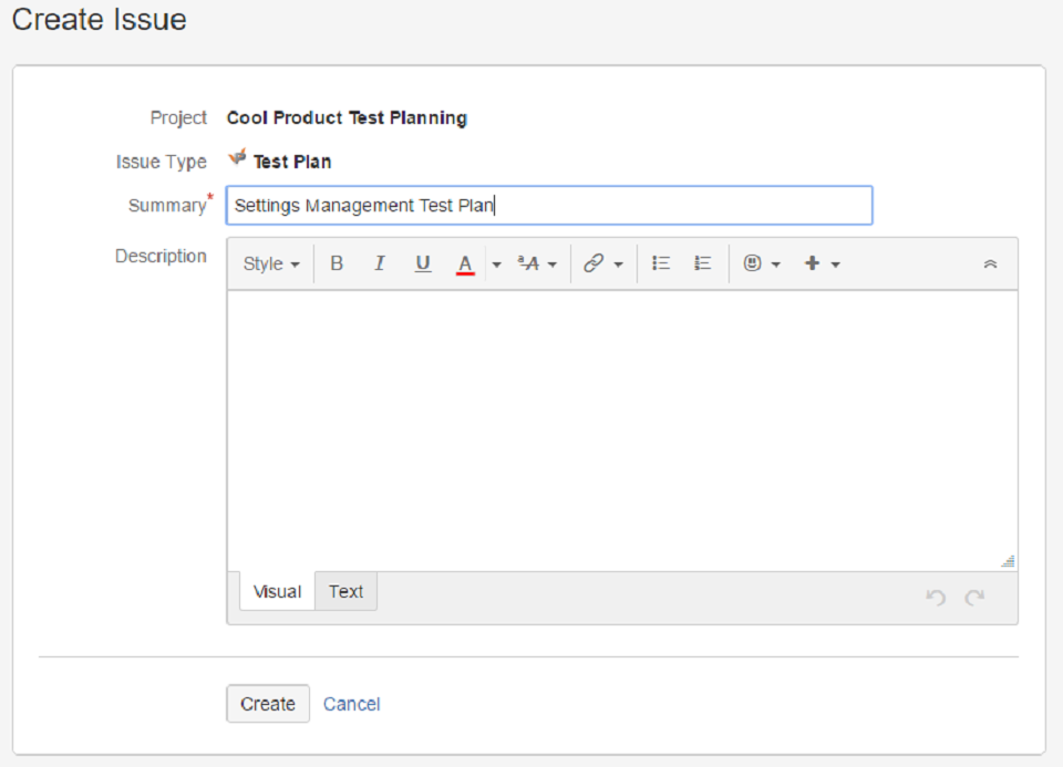 Create your test case library in one project