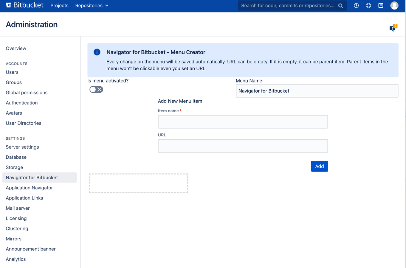 Visit Administration Page