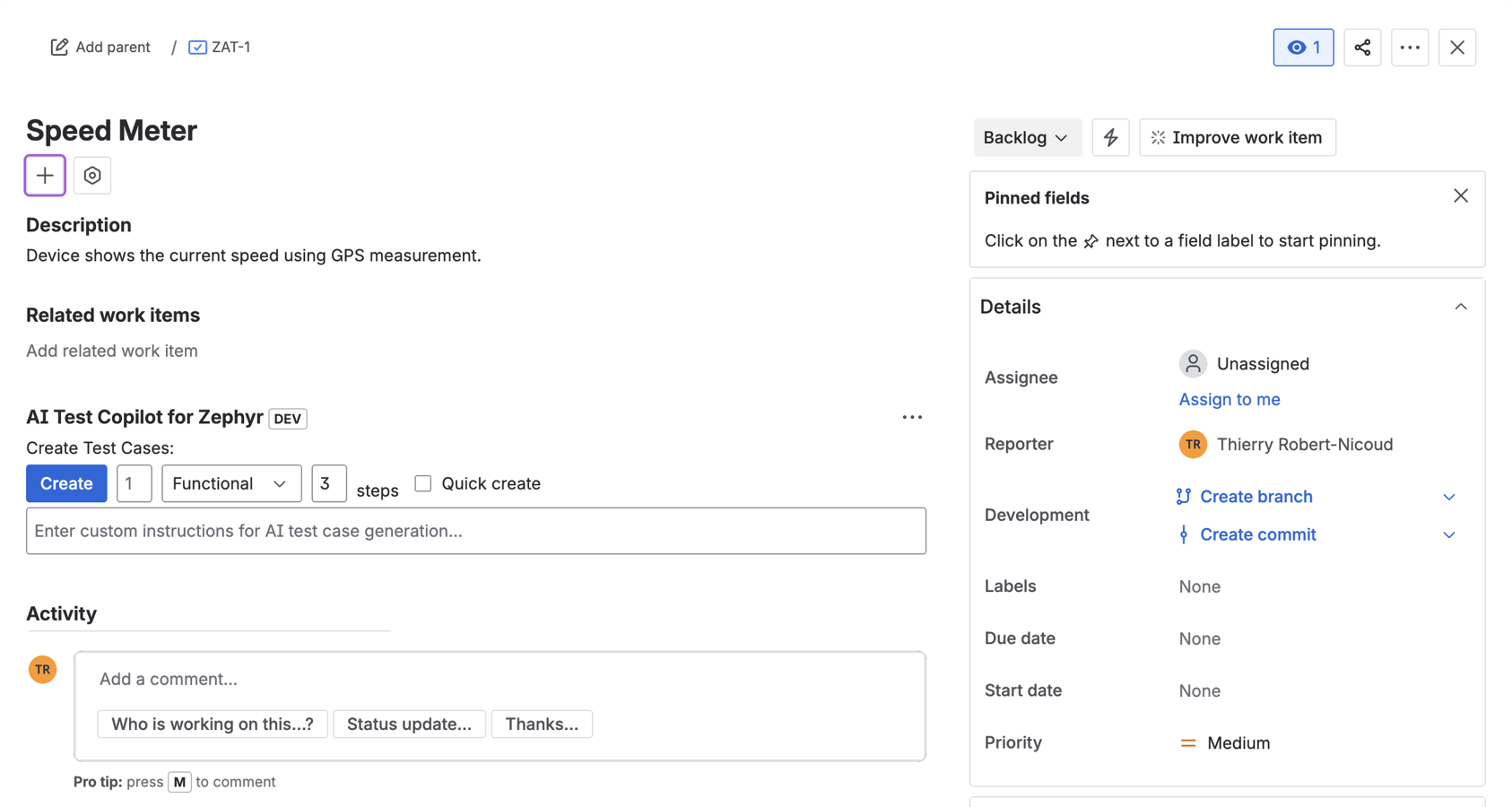 AI Test Copilot for Jira (Zephyr)