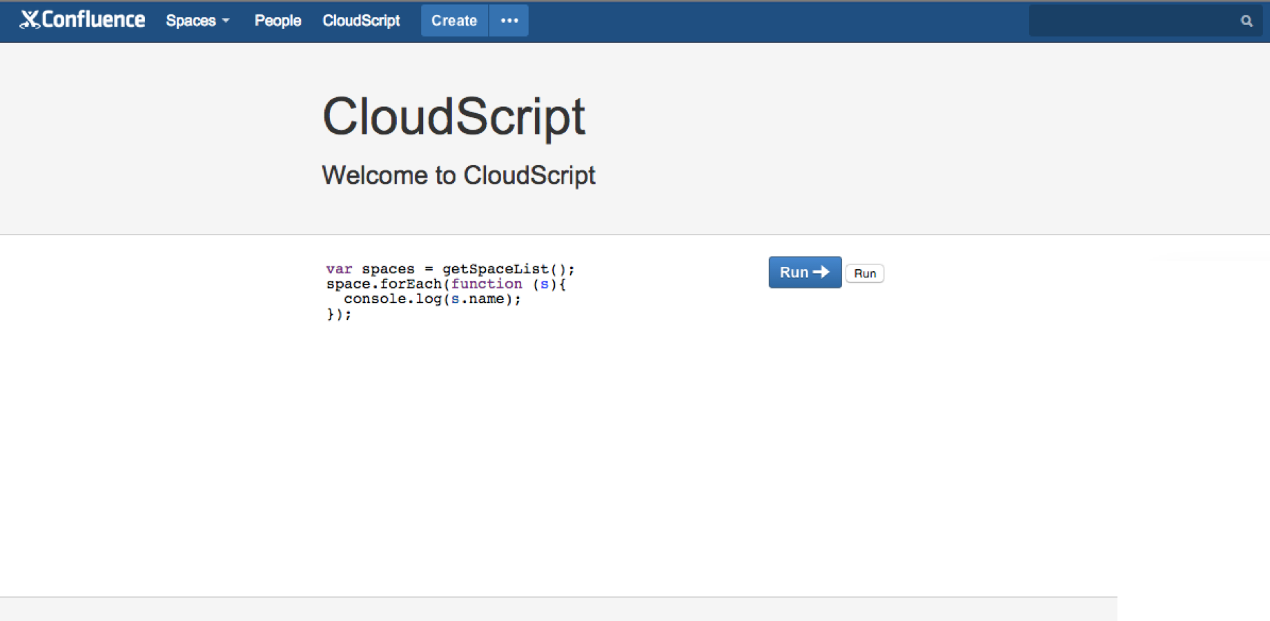 Run script in the cloud