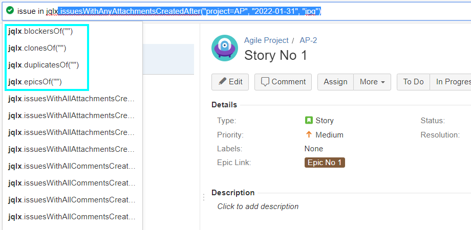 Jira Agile integration