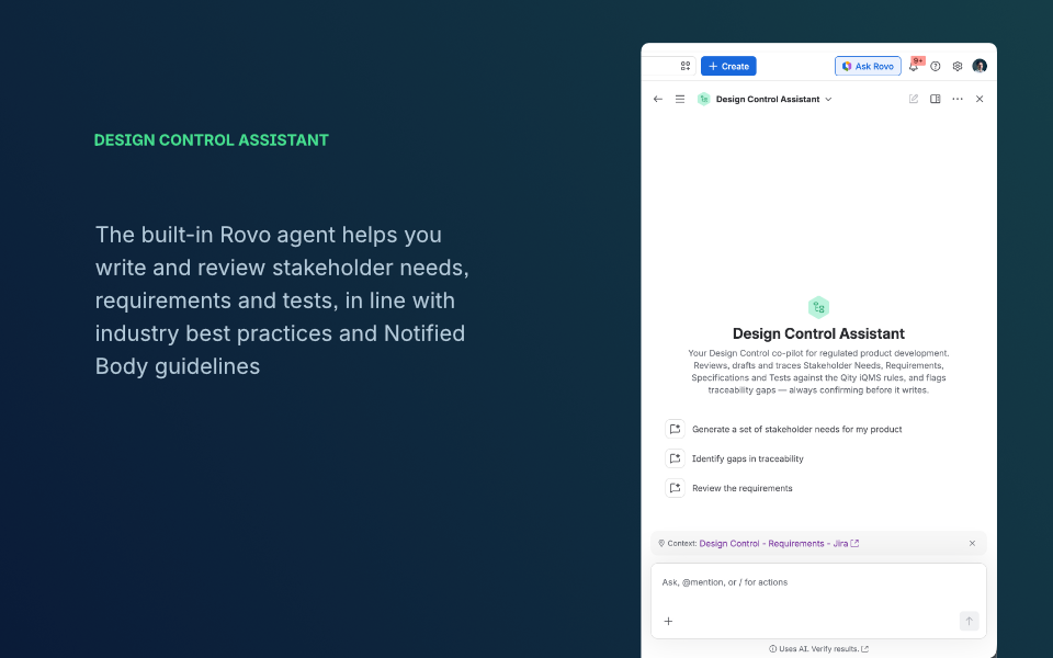 Design control assistant