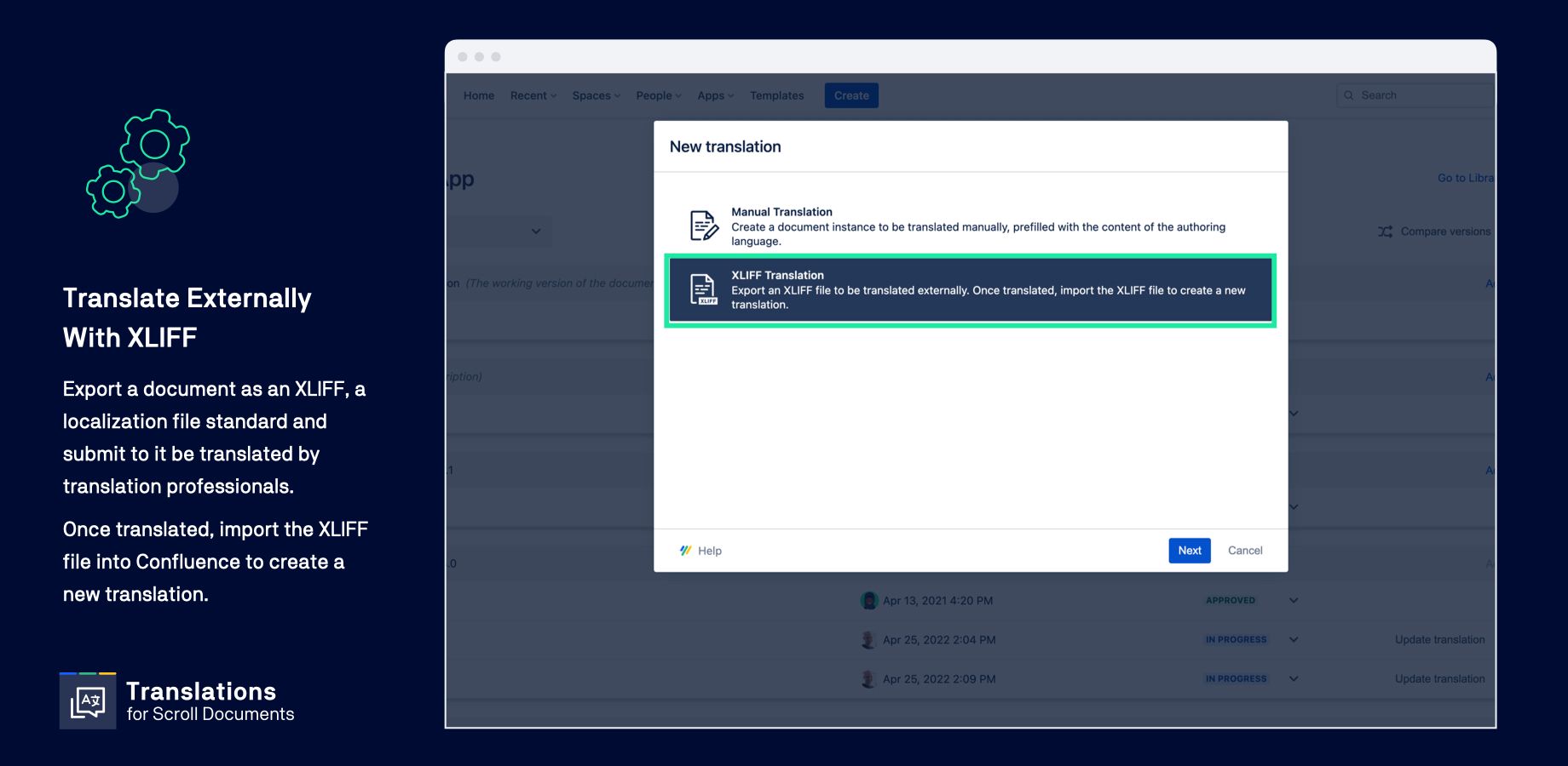 Translate faster with external translators