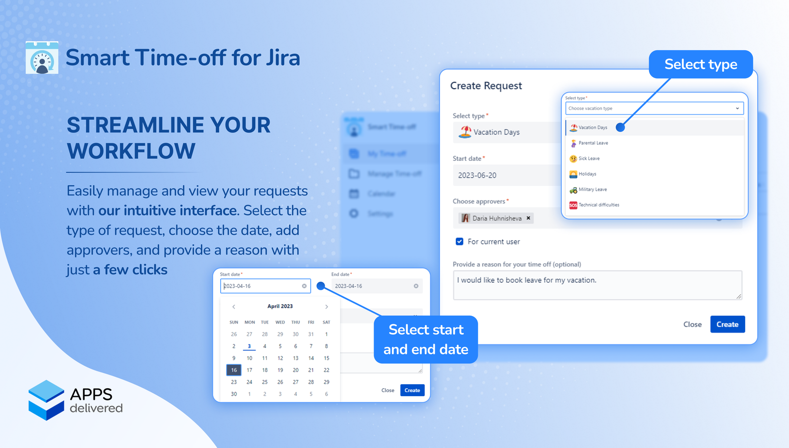 Time-off management made easy