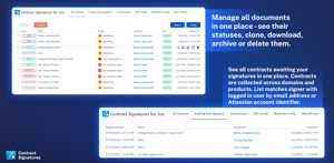 One dashboard to manage all documents