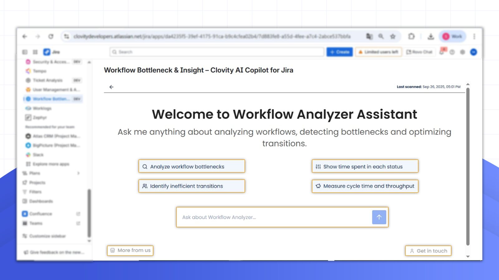 AI-powered workflow insights for Jira