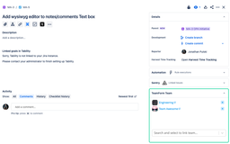 Use your TeamForm data to link teams to work in Jira