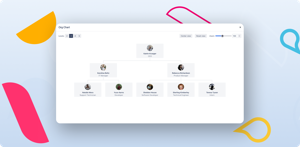 Display the hierarchy in your team or company with help of the Org Charts.