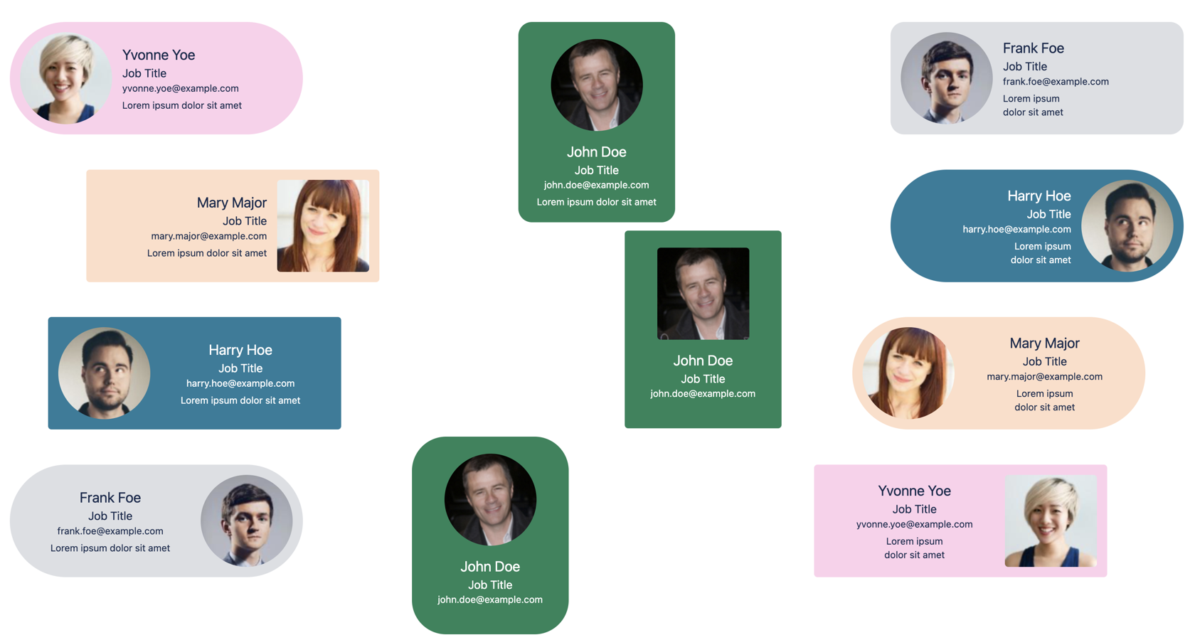 User cards