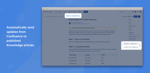 Easily see a link to the Salesforce article.