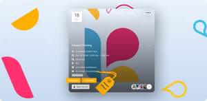 Event creators and editors can also add custom labels to events, alongside existing categories.