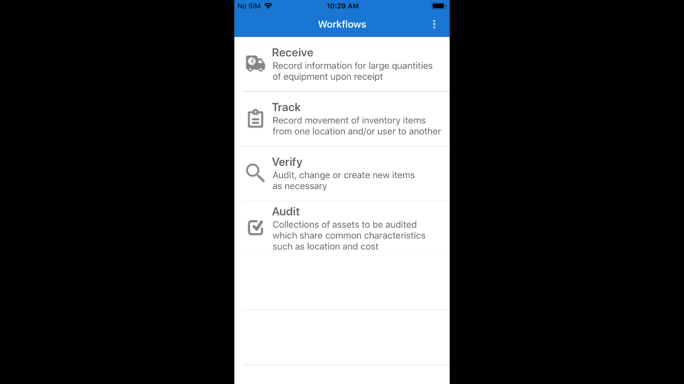 Productive Asset Tracking