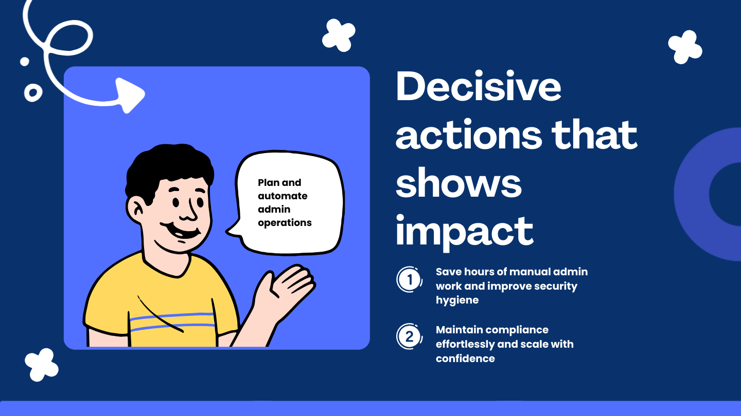 Control your user management processes