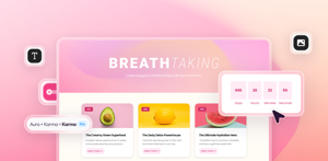 Karma Pro: Combine Aura Formatting with Karma's drag-and-drop page builder. Access 200+ section and page templates to create stunning Confluence pages in seconds – no design or coding skills required.