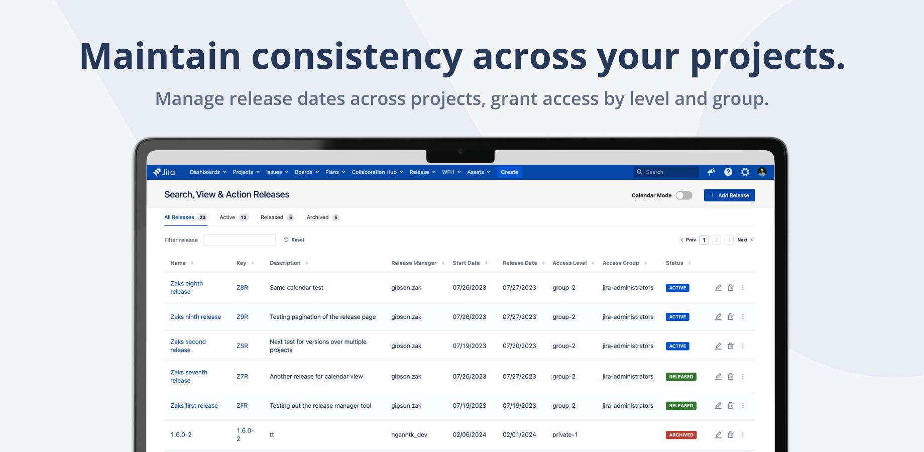 Maintain consistency across your projects.