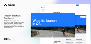 Present straight from Confluence, no external tools.