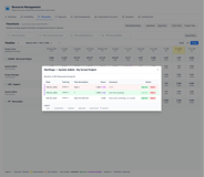 Approve and reject submitted worklogs