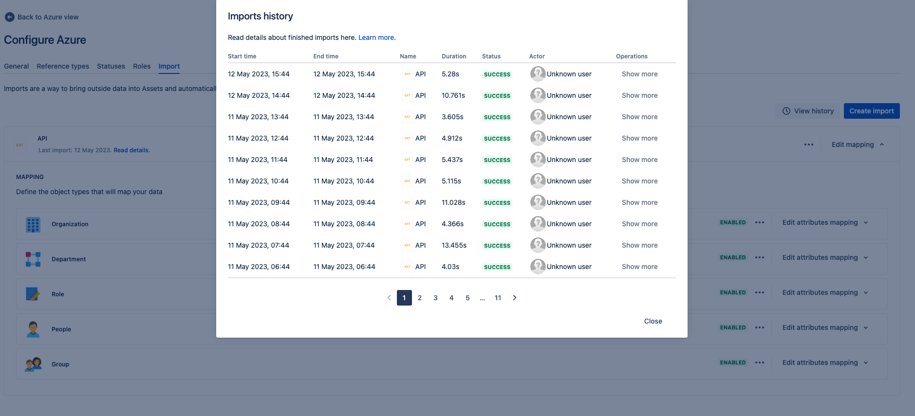 Hourly Sync with Azure AD