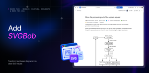 Transform text-based diagrams into clean SVG visuals