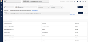 Use basic or advance method to build your datasource JQL
