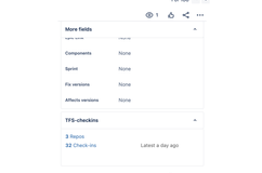 New view of the check-ins panel.