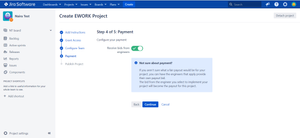 Step 4: Payment with enabled Bidding mode