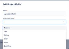 create a field