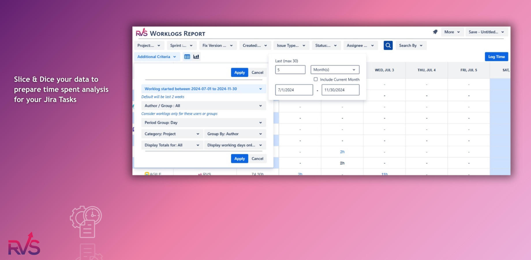 Time Tracking in Jira