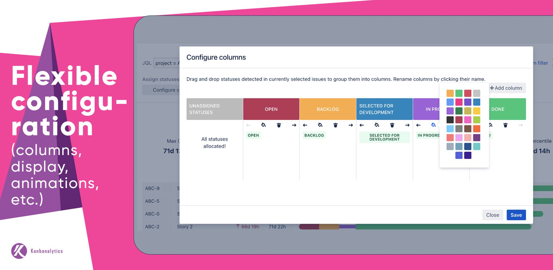 Configuration options
