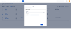 Bulk update metadata for as many pages as you want