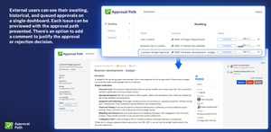 External user approvals