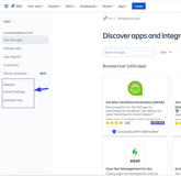 Xsquash configuration is accessible from the Jira admin area.