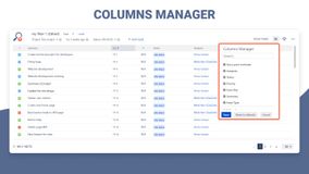 Columns Manager