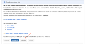 Go to the application administration menu to create new fields.