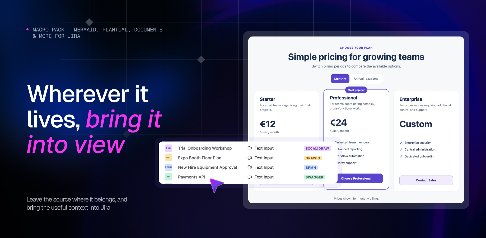Display code and visualize HTML with ease, with professional syntax highlighting and interactive features for 30+ languages.