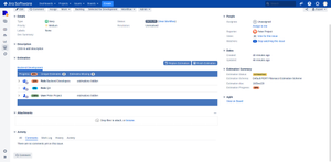 Keep track of the estimation progress, both on a single resource level, as well as on estimation level with the progress indicator badges. Know when your estimation reached your quality gates and is ready to be closed.