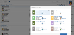 Integrate with Tempo Teams for easier, centralized team management. Avoid duplicative efforts and keep everyone on the same page. Integrate with Tempo Planner, Tempo Timesheets, and Tempo Books.