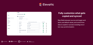 Fully customize what gets copied and synced