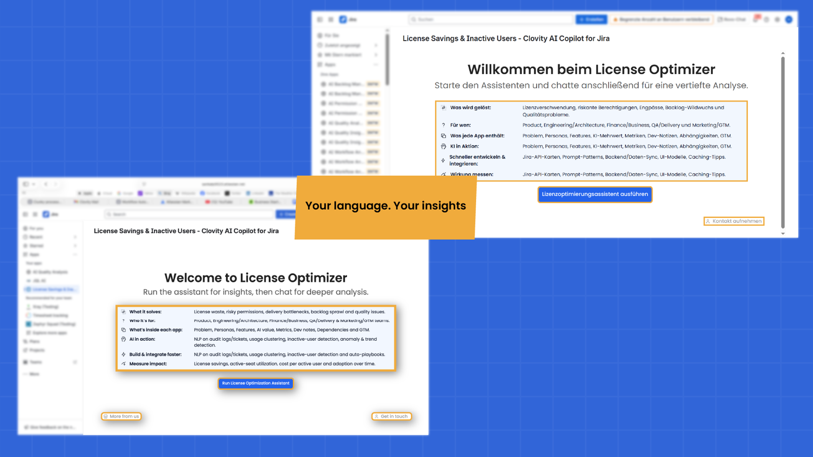 Get insights in your language, anytime, anywhere