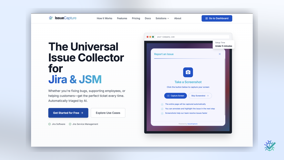 IssueCapture widget embedded on your site for Jira & JSM teams