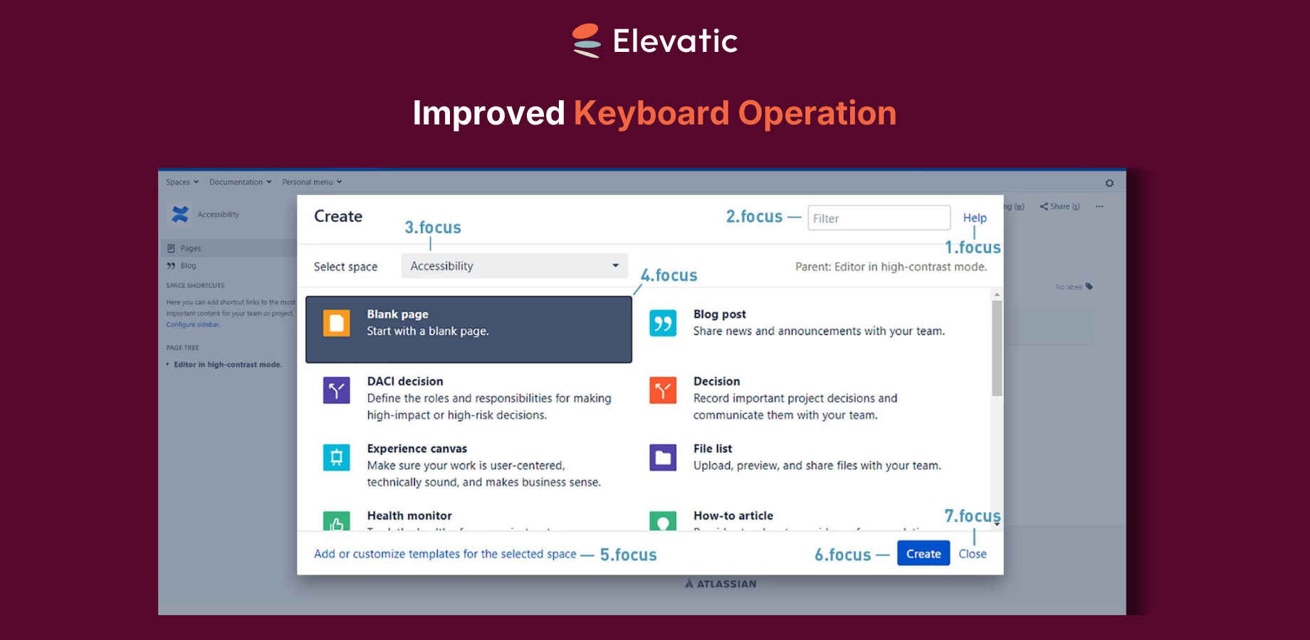 The new tabulator sequence improves the keyboard handling.