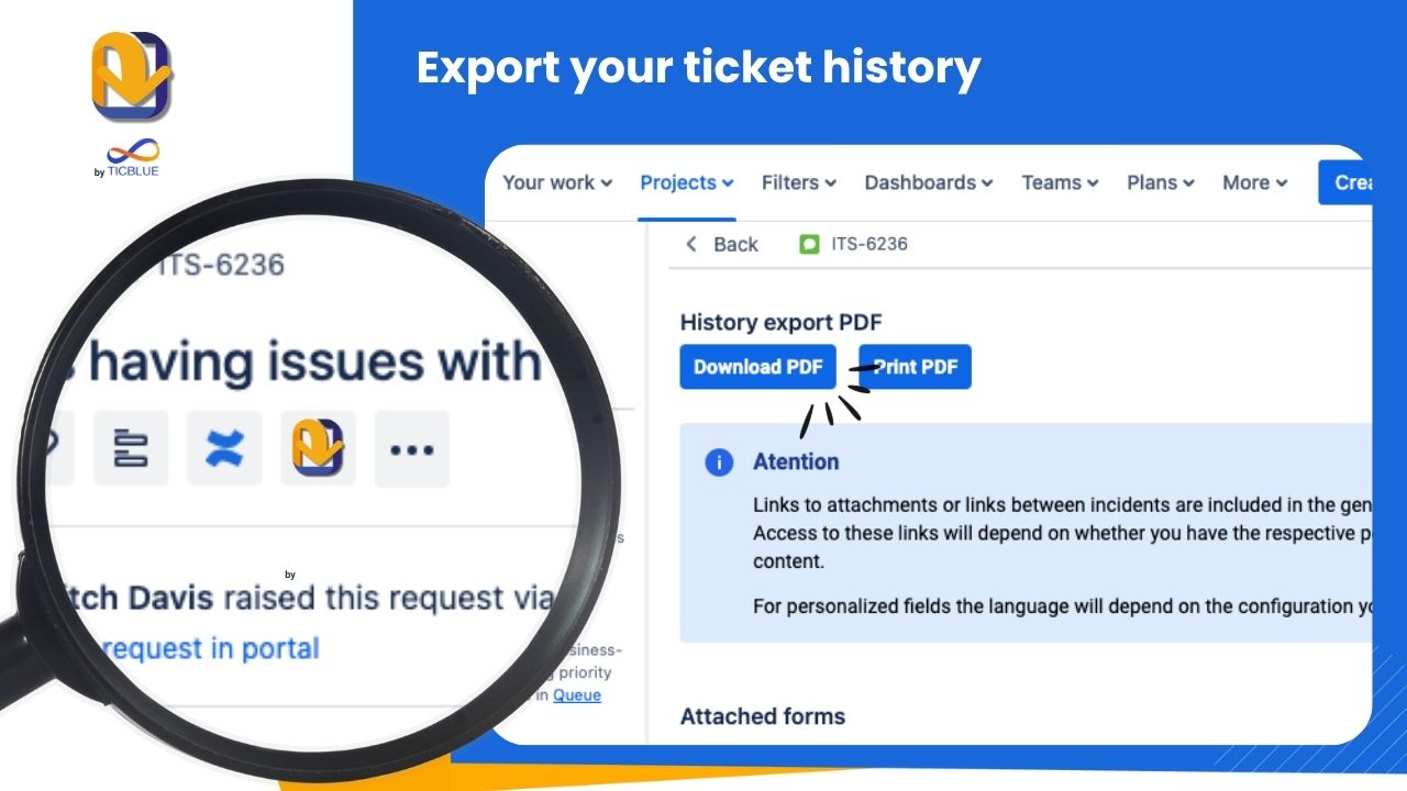 Export PDF