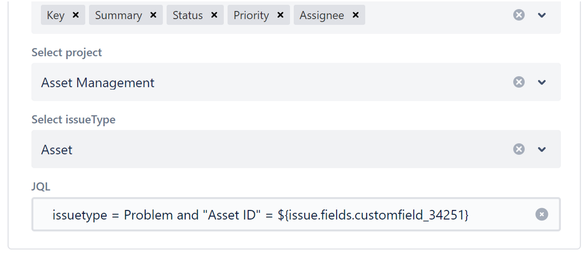 Use JQL rather than issue links to define what qualifies as a related issue.