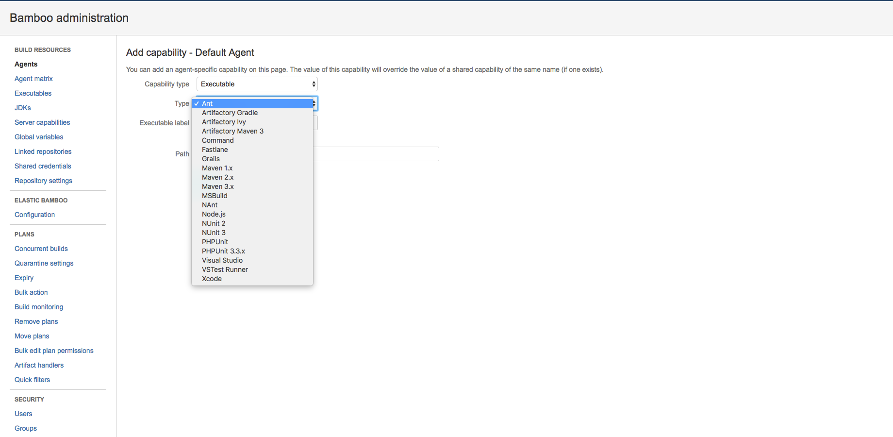 New builder capabilities