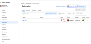 For Jira to automate Bulk Clone operations - Choose space settings and automate.