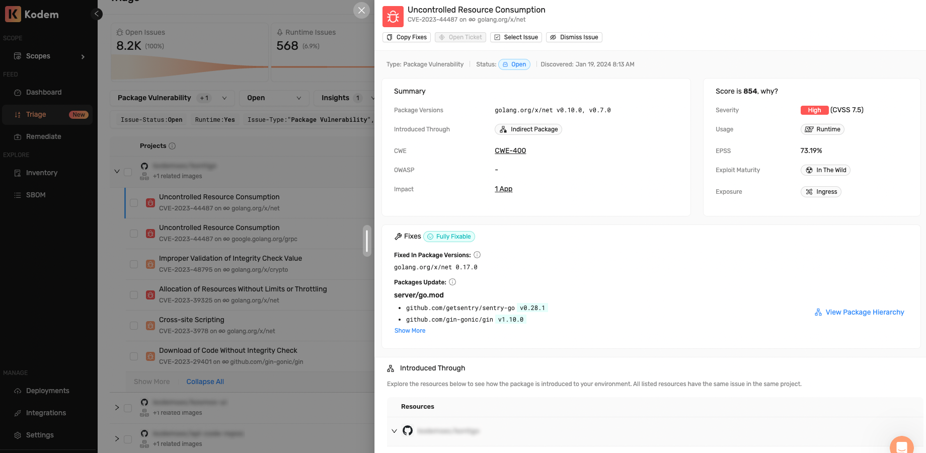 Actionable, Self-Service Developer Fixes