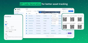 QR code generation is provided for better tracking.